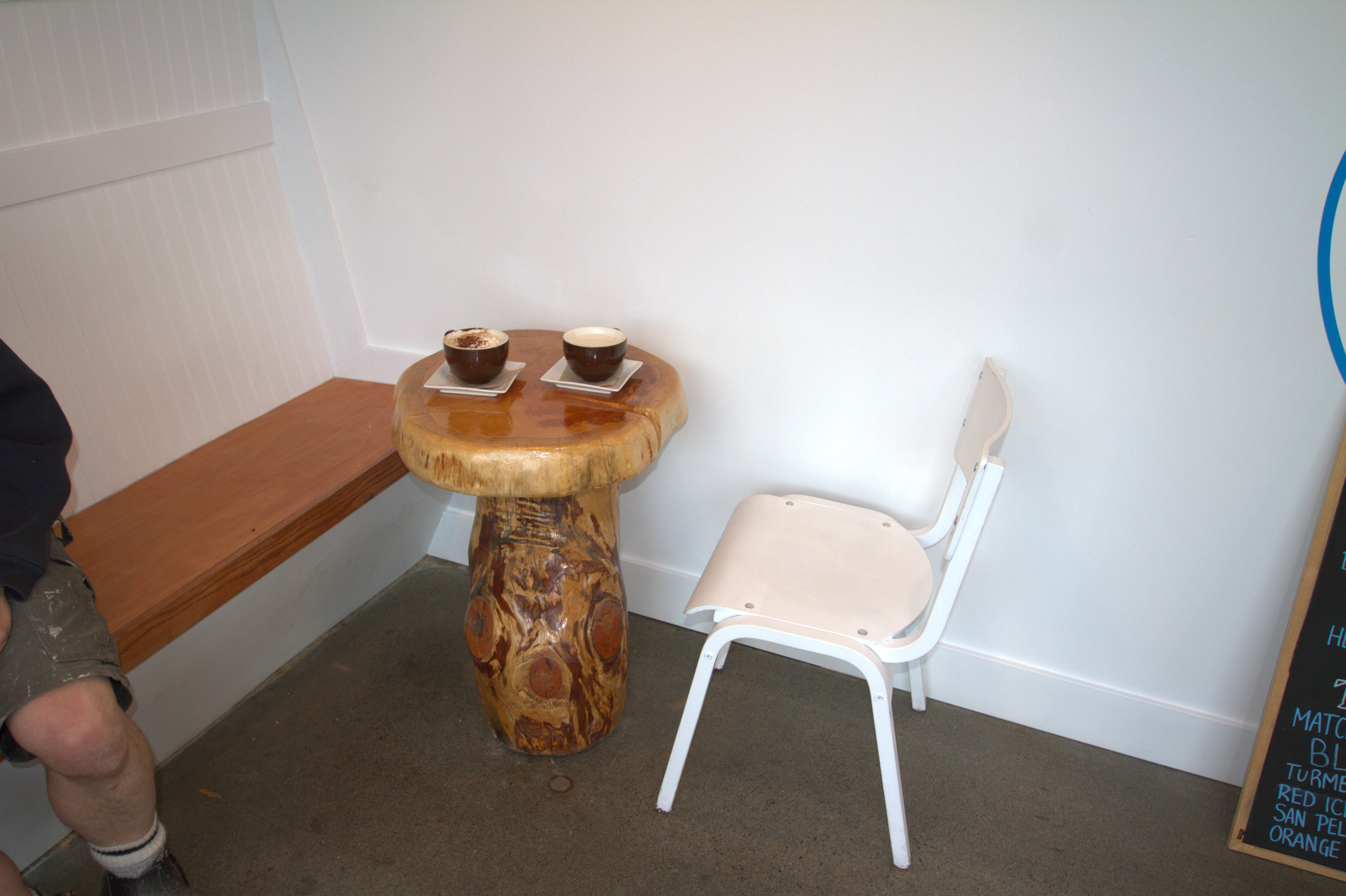 The Mushroom Table.